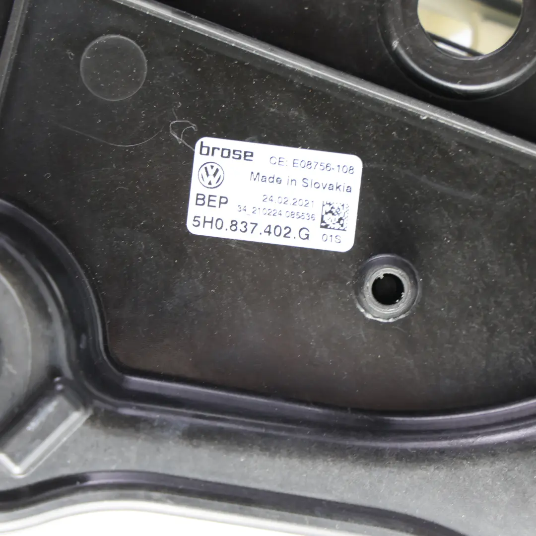 Volkswagen Golf Mk8 Fensterheber Vorne Rechts - SKU 5H0837402G-1 - Teilenummer 5H0837402G