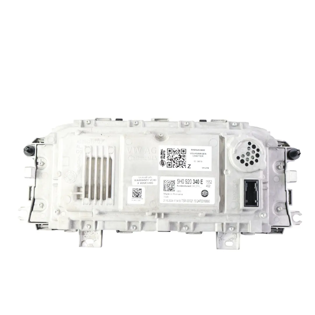 Mk8 Crafter SY Instrument Cluster Virtual Cockpit to Volkswagen Golf with Part number 5H0920340E Volkswagen Golf Mk8 Crafter SY Instrument Cluster Virtual Cockpit - SKU 5H0920340E - Part number 5H0920340E