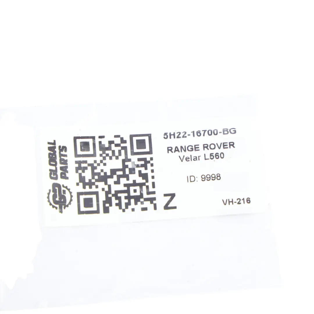 Range Rover Velar L560 Cerradura Capó Pestillo Izquierdo - SKU 5H22-16700-BG - Número de pieza 5H22-16700