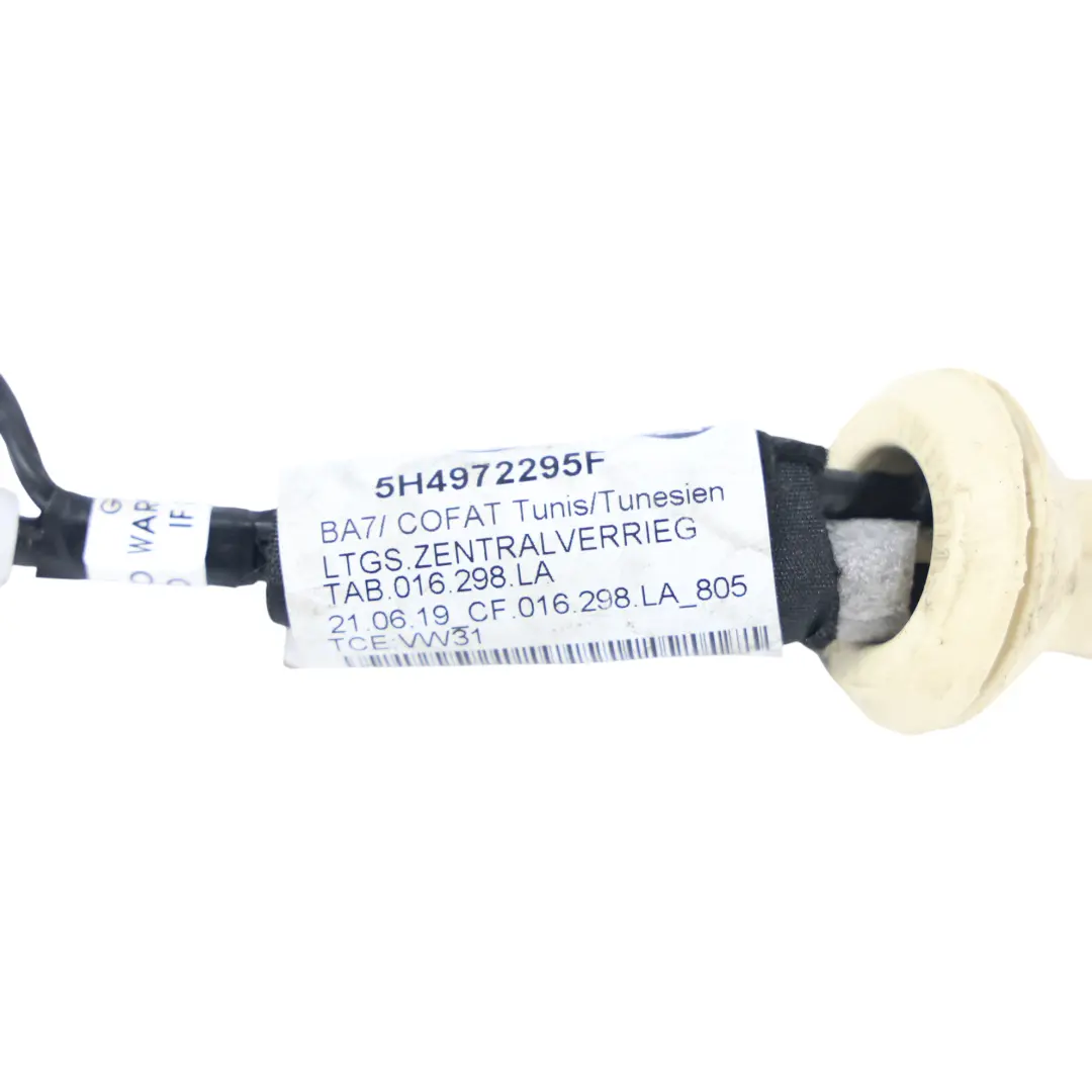 Door Lock Bowden Cable Front Left N/S to VW Volkswagen Golf Gti CD1 with Part number 5H4972295F VW Volkswagen Golf Gti CD1 Door Lock Bowden Cable Front Left N/S - SKU 5H4972295F - Part number 5H4972295F