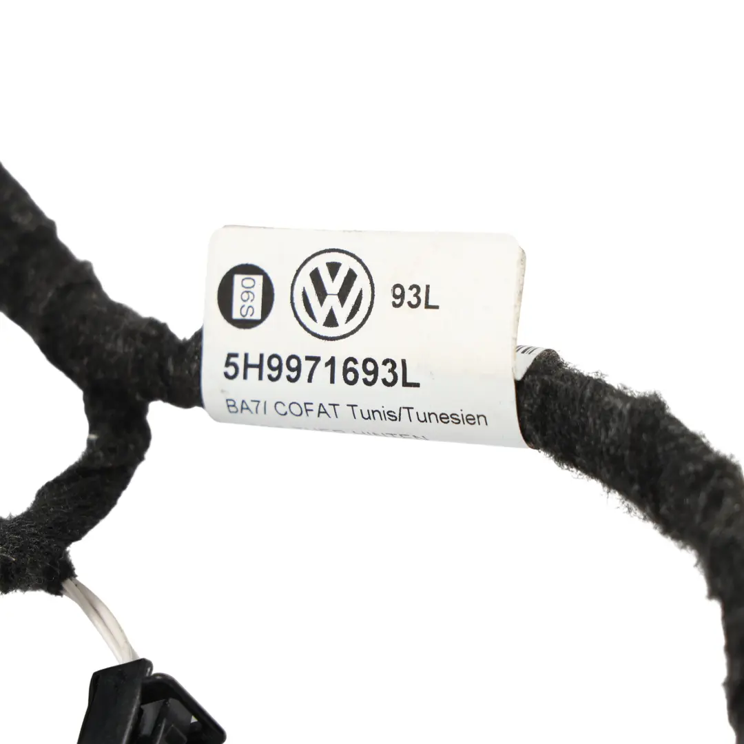 Volkswagen Golf GTI CD1 Cableado Arnés Puerta Trasera Izquierda - SKU 5H9971693L - Número de pieza 5H9971693L
