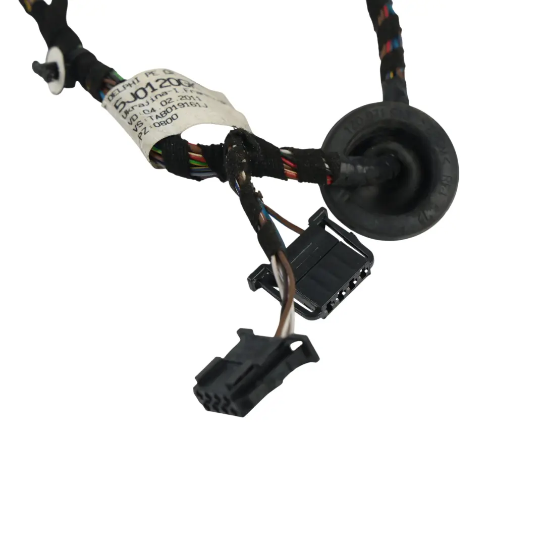 Mk2 Front Door Wiring Harness Cable Right O/S to Skoda Fabia with Part number 5J0971120GK Skoda Fabia Mk2 Front Door Wiring Harness Cable Right O/S - SKU RHD-5J0971120GK - Part number 5J0971120GK