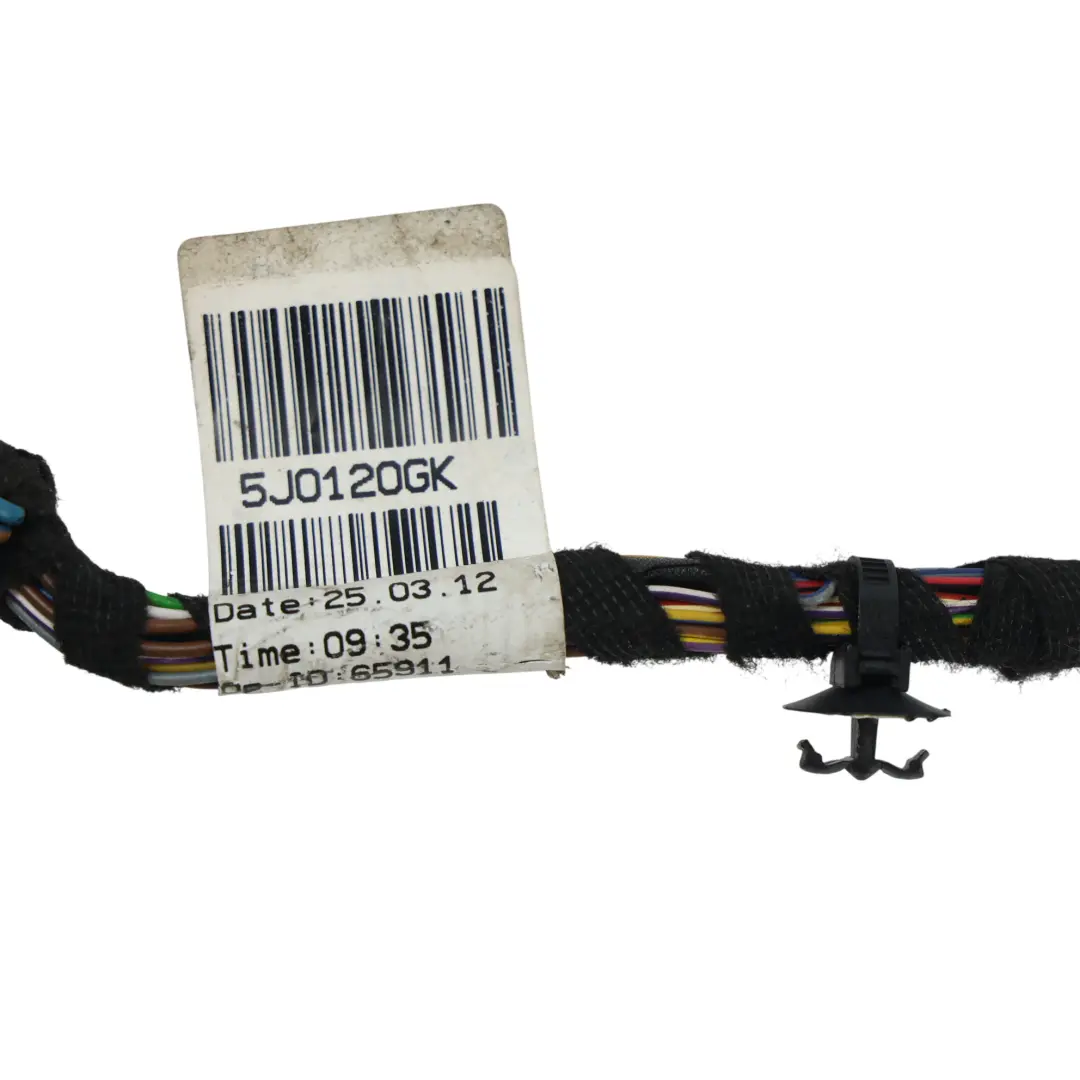 Skoda Fabia Mk2 Front Door Wiring Harness Cable Right O/S - SKU RHD-5J0971120GK - Part number 5J0971120GK