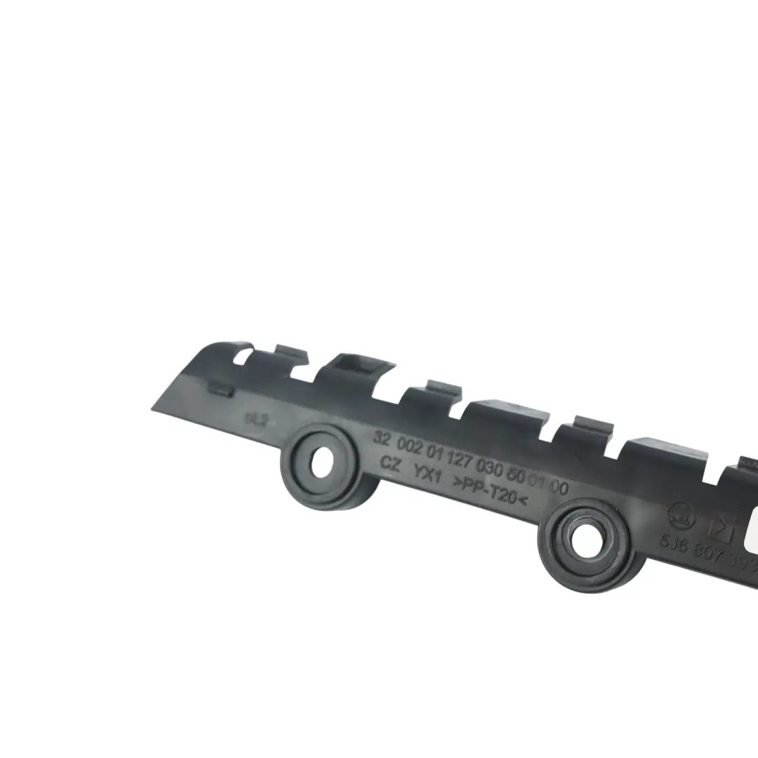 MK2 Stoßstange Halterung Führung Hinten Links für Skoda Fabia mit Teilenummer 5J6807393 Skoda Fabia MK2 Stoßstange Halterung Führung Hinten Links - SKU 5J6807393 - Teilenummer 5J6807393