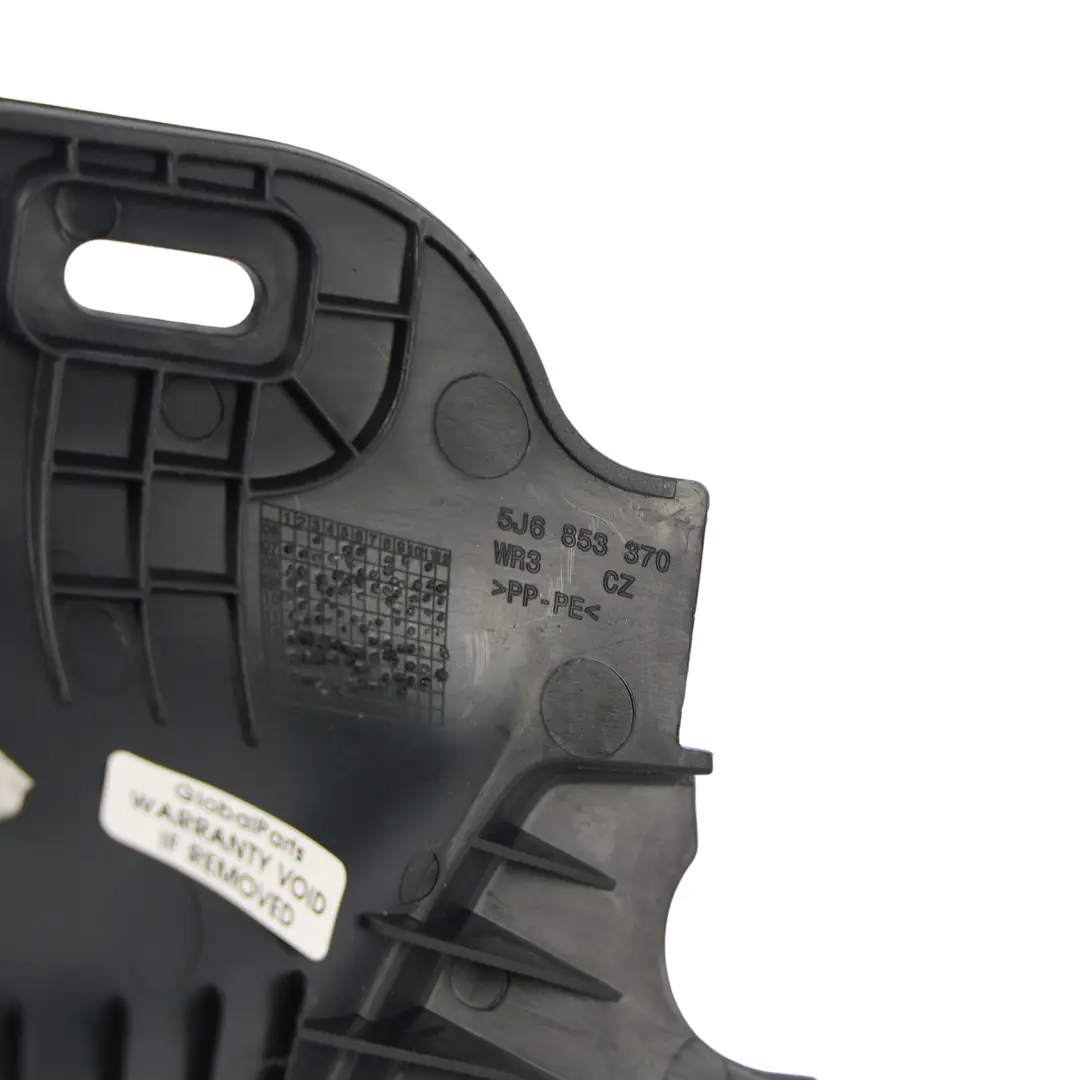 Innenverkleidung Säule Schweller Onyx Hinten Rechts für Skoda Fabia 5J mit Teilenummer 5J6853370 Skoda Fabia 5J Innenverkleidung Säule Schweller Onyx Hinten Rechts - SKU 5J6853370 - Teilenummer 5J6853370