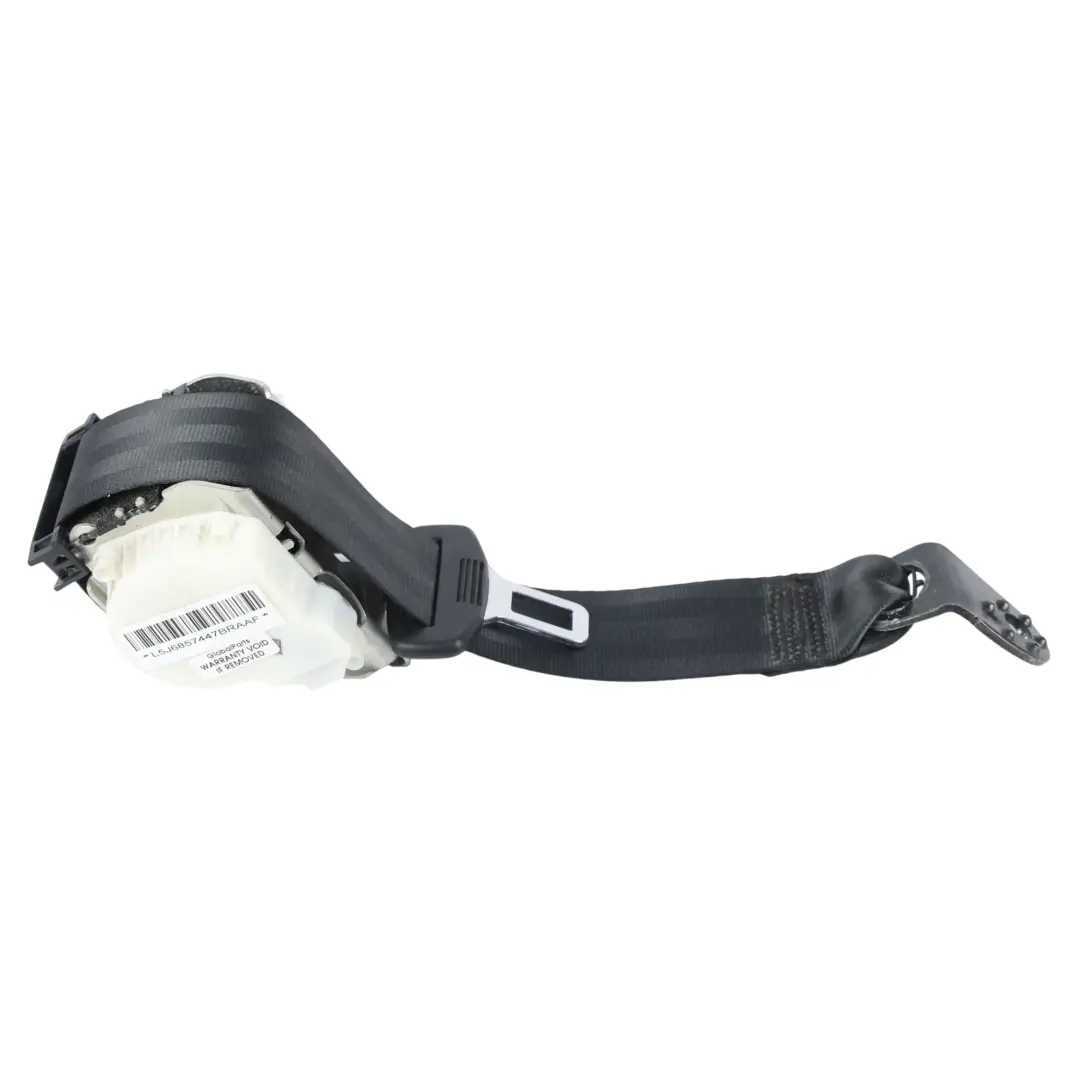 Skoda Fabia MK2 Sicherheitsgurt Hinten Links Schwarz - SKU 5J6857447B - Teilenummer 5J6857447B