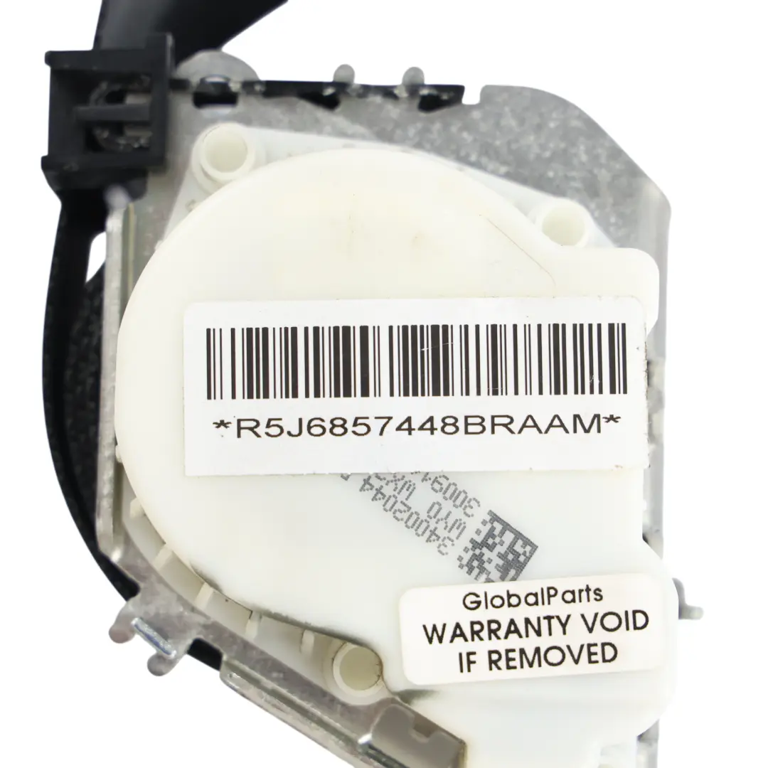 Skoda Fabia MK2 Sicherheitsgurt Hinten Rechts Schwarz - SKU 5J6857448B - Teilenummer 5J6857448B