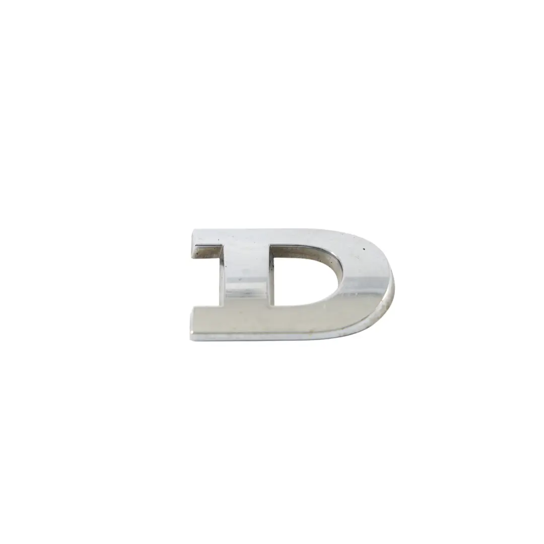 Volkswagen Golf MK6 Heckklappe Emblem Schriftzug GTD Chrom - SKU 5K0853675T - Teilenummer 5K0853675T