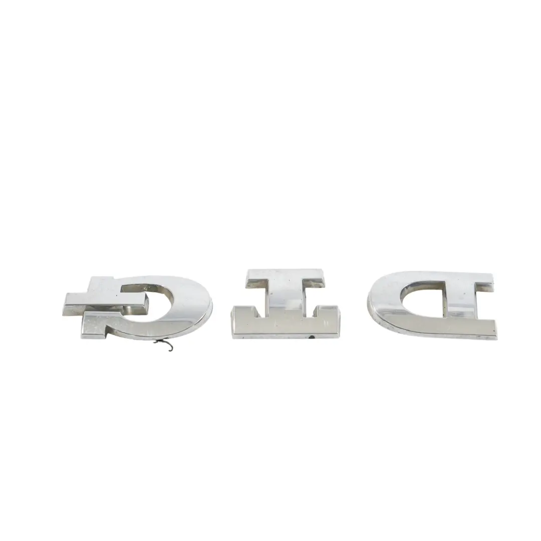 Volkswagen Golf MK6 Heckklappe Emblem Schriftzug GTD Chrom - SKU 5K0853675T - Teilenummer 5K0853675T