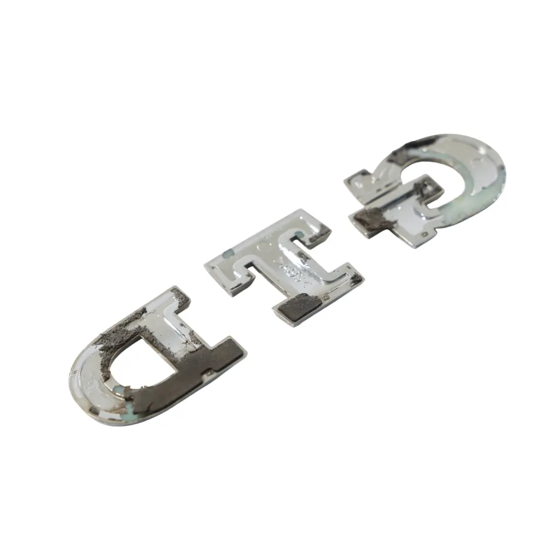 Mk6 Tailgate Boot Badge Inscription GTD Chrome to Volkswagen Golf with Part number 5K0853675T Volkswagen Golf Mk6 Tailgate Boot Badge Inscription GTD Chrome - SKU 5K0853675T - Part number 5K0853675T