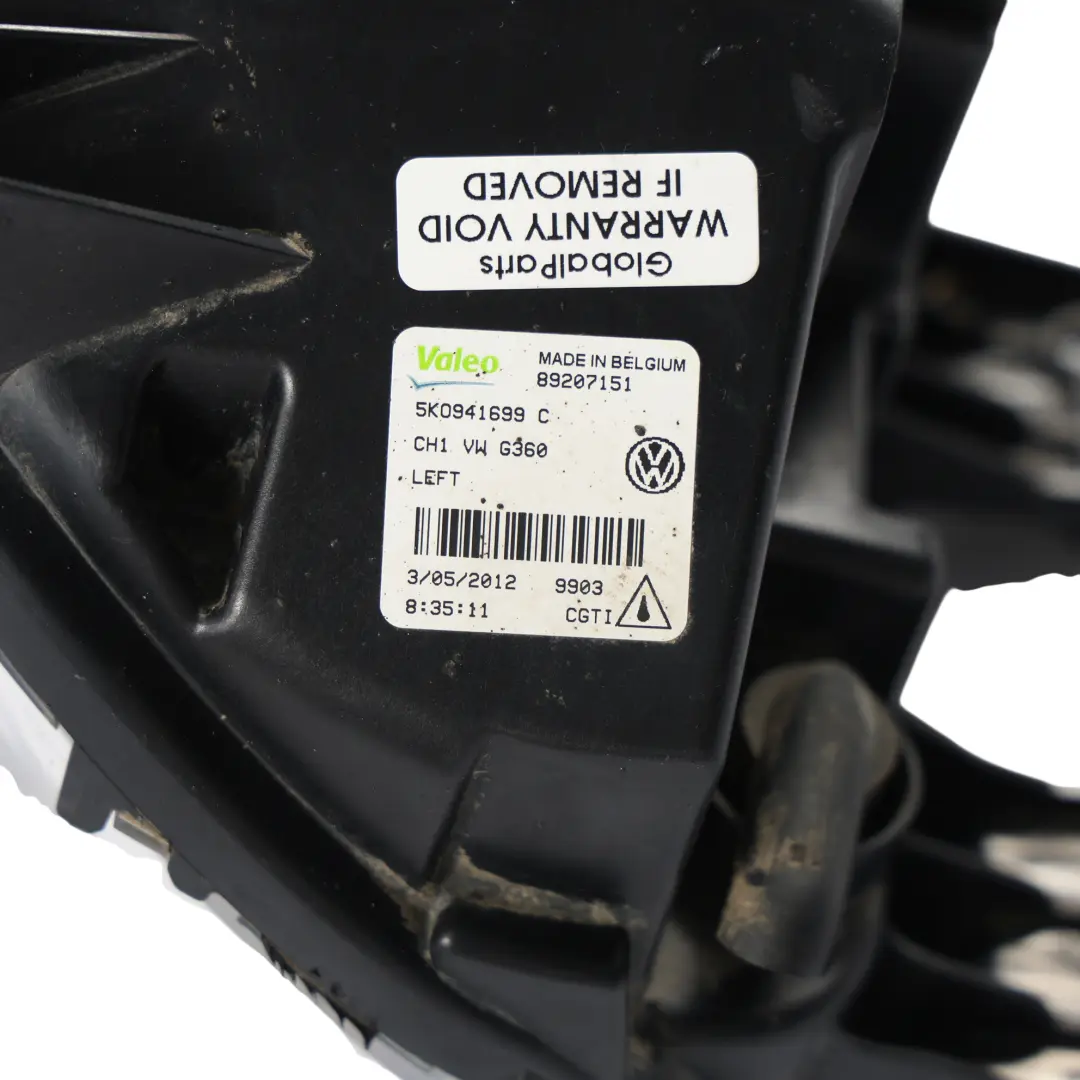 Volkswagen Golf Mk6 GTI GTD Front Bumper Fog Light Lamp Left N/S - SKU 5K0941699C - Part number 5K0941699C