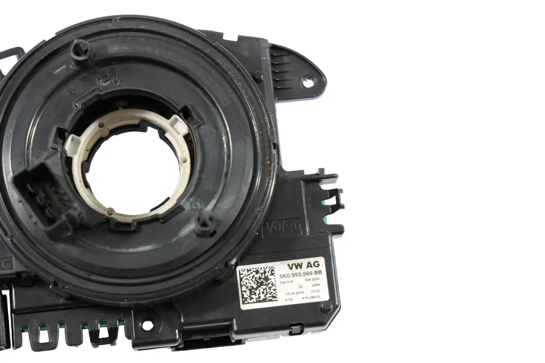 2K Przełącznik Kolumny Kierowniczej Taśma Zwijak do VW Caddy o numerze 5K0953569BB VW Caddy 2K Przełącznik Kolumny Kierowniczej Taśma Zwijak - SKU 5K0953569BB - Numer Części 5K0953569BB