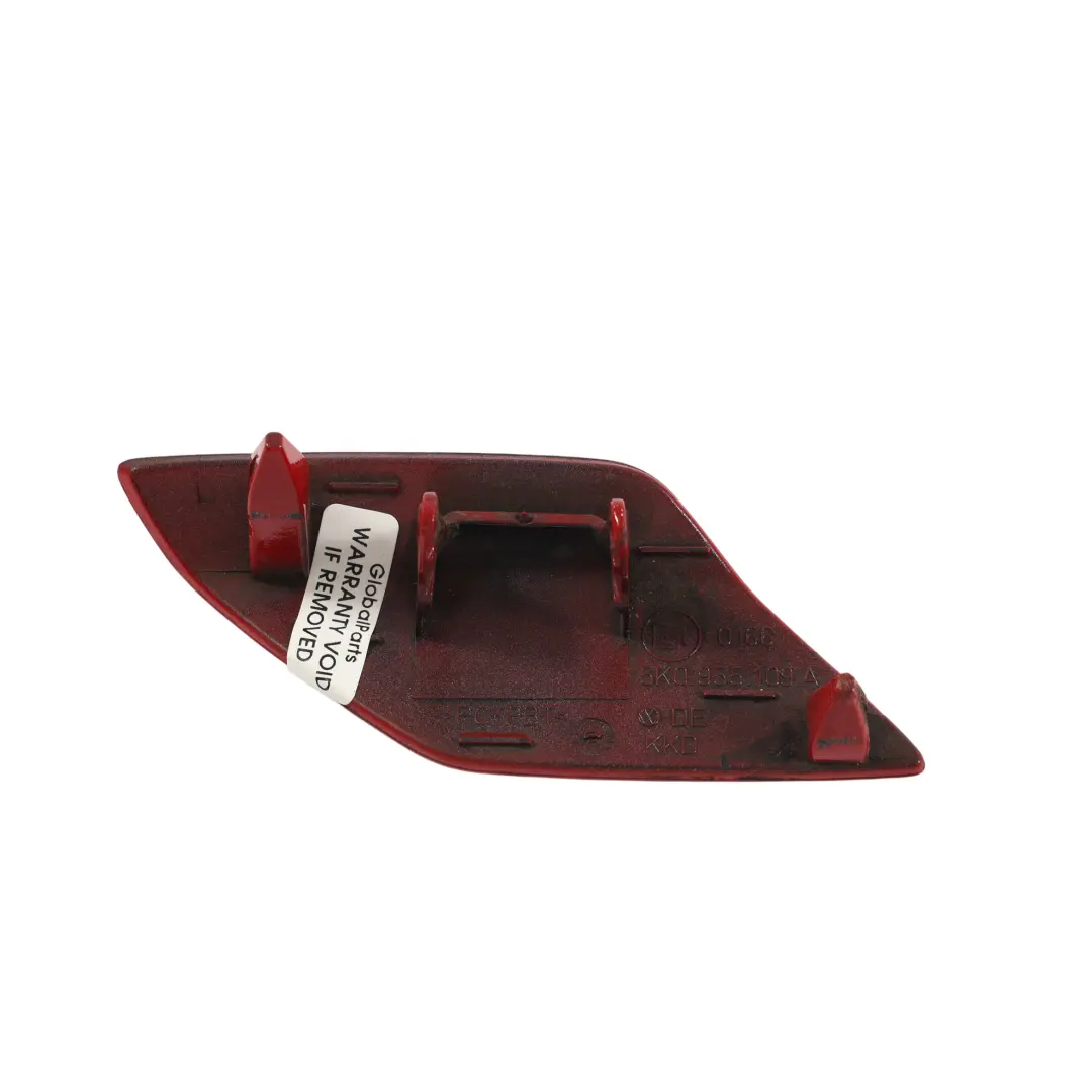 Volkswagen Golf Mk6 GTI Tapa Cubre Lavafaros Izquierdo Rojo Tornado LY3D - SKU 5K0955109A-TRE - Número de pieza 5K0955109A