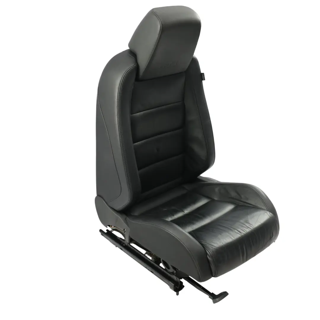 Mk6 Asiento Delantero Izquierdo Calefactable Cuero Negro para Volkswagen Golf R con número de pieza 5K4881805CE Volkswagen Golf R Mk6 Asiento Delantero Izquierdo Calefactable Cuero Negro - SKU 5K4881805CE-2 - Número de pieza 5K4881805CE