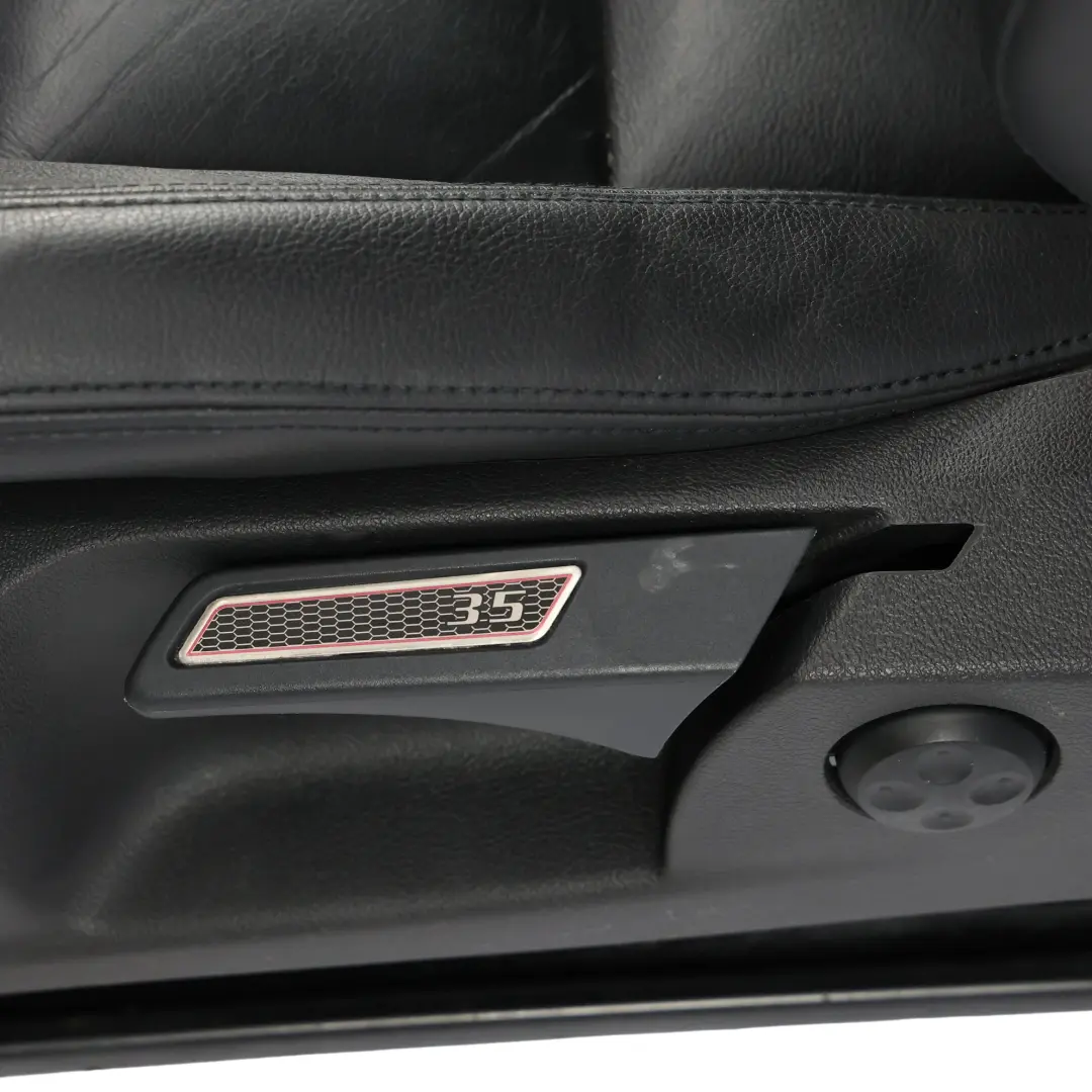 Volkswagen Golf R Mk6 Asiento Delantero Izquierdo Calefactable Cuero Negro - SKU 5K4881805CE-2 - Número de pieza 5K4881805CE
