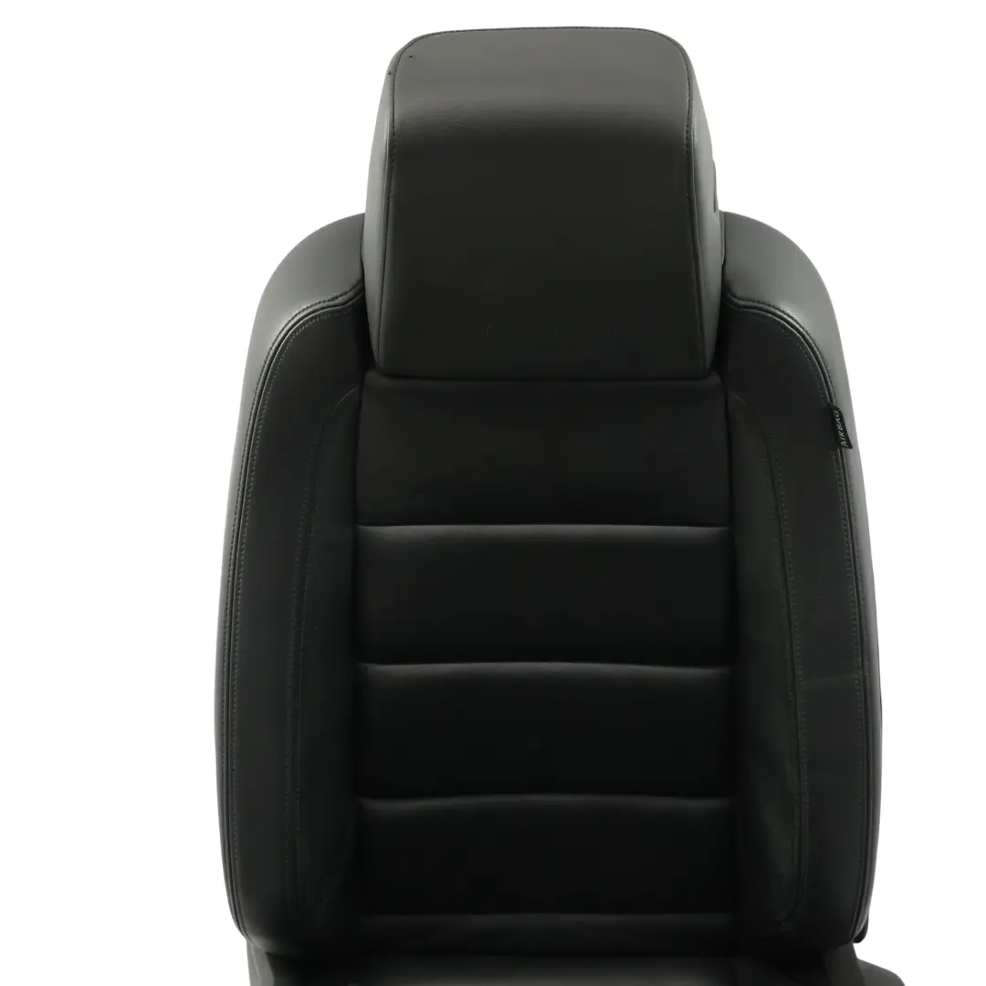 Volkswagen Golf R Mk6 5Dr Fotel Lewy Przedni Grzany Skórzany Titan Czarny - SKU 5K4881805CE-2 - Numer Części 5K4881805CE