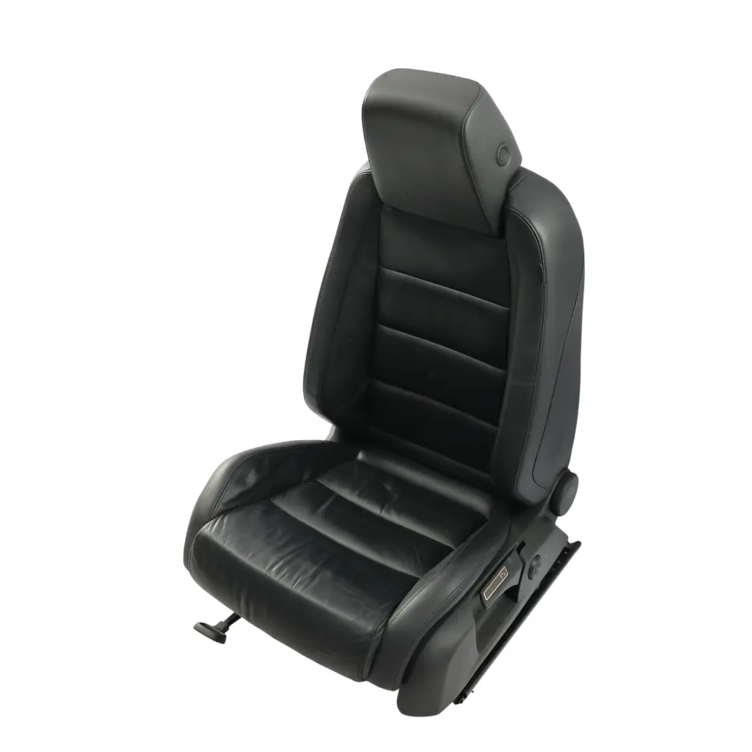 Volkswagen Golf R Mk6 5 Portes Siège Avant Gauche Chauffant Cuir Noir Titan - SKU 5K4881805CE-2 - Numéro de pièce 5K4881805CE
