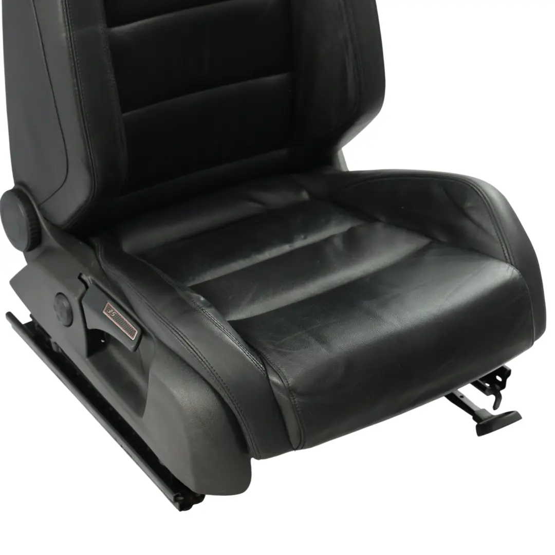 Volkswagen Golf R Mk6 Sedile Anteriore Destro Riscaldato Pelle Nero Titanio - SKU 5K4881806CE-2 - Numero di parte 5K4881806CE