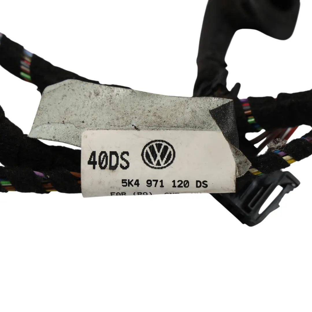Volkswagen Golf 5K Cablaggio Porta Anteriore Sinistro - SKU 5K4971120DS - Numero di parte 5K4971120DS