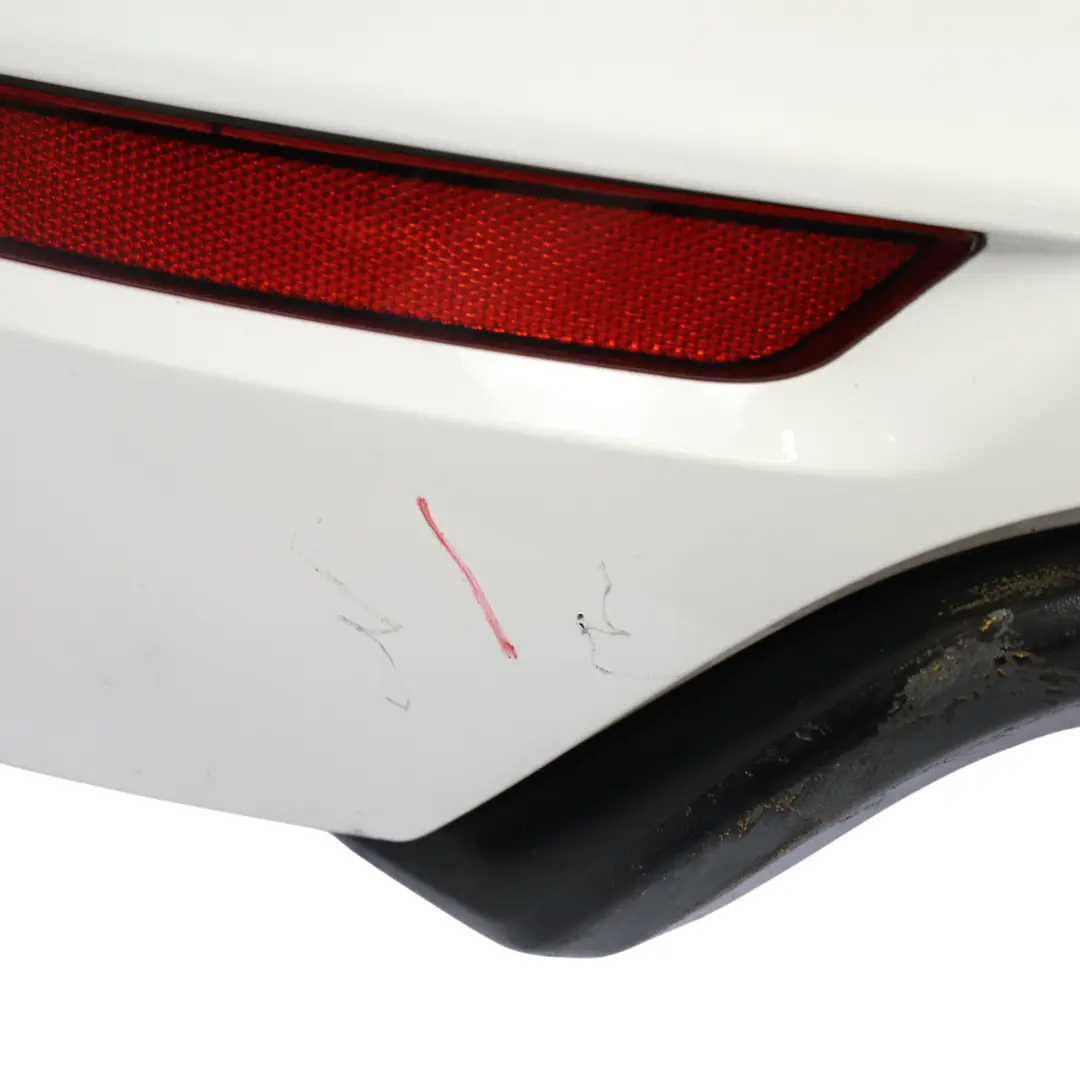 Volkswagen VW Golf Mk6 GTI Rear Bumper Trim Panel Cover Candy White - B9A - SKU 5K6807417G-CAN - Part number 5K6807417G