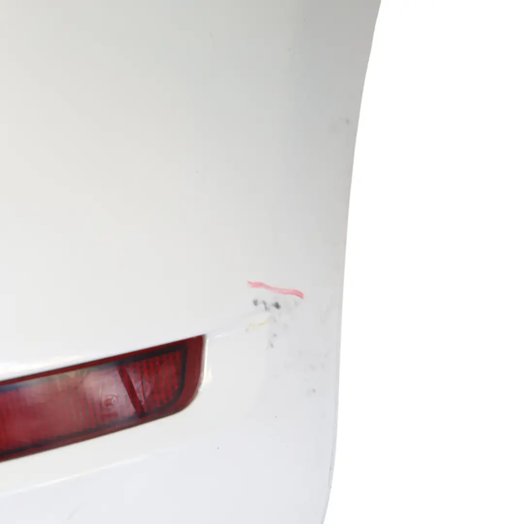 Volkswagen VW Golf Mk6 GTI Zderzak Tylny Candy White Biały - B9A - SKU 5K6807417G-CAN - Numer Części 5K6807417G