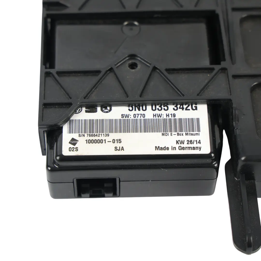 Volkswagen Scirocco MK3 Polo MK5 Modulo Controllo Multimedia ECU - SKU 5N0035342G-1 - Numero di parte 5N0035342G