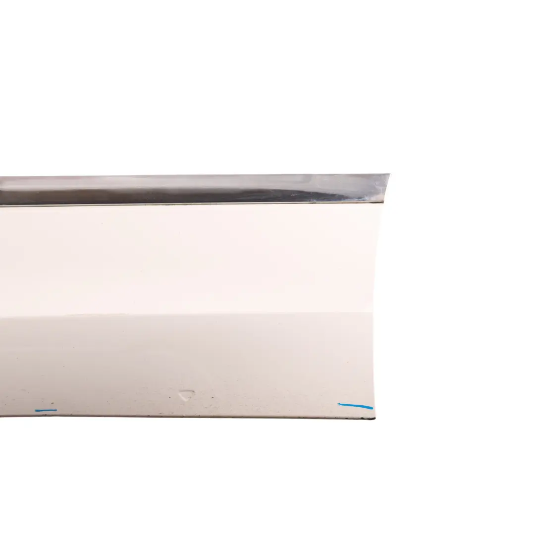 Mk2 Door Lower Moulding Trim Strip Rear Left N/S Pure White - C9A to VW Tiguan with Part number 5NA854949M VW Tiguan Mk2 Door Lower Moulding Trim Strip Rear Left N/S Pure White - C9A - SKU 5NA854949M-PWH - Part number 5NA854949M