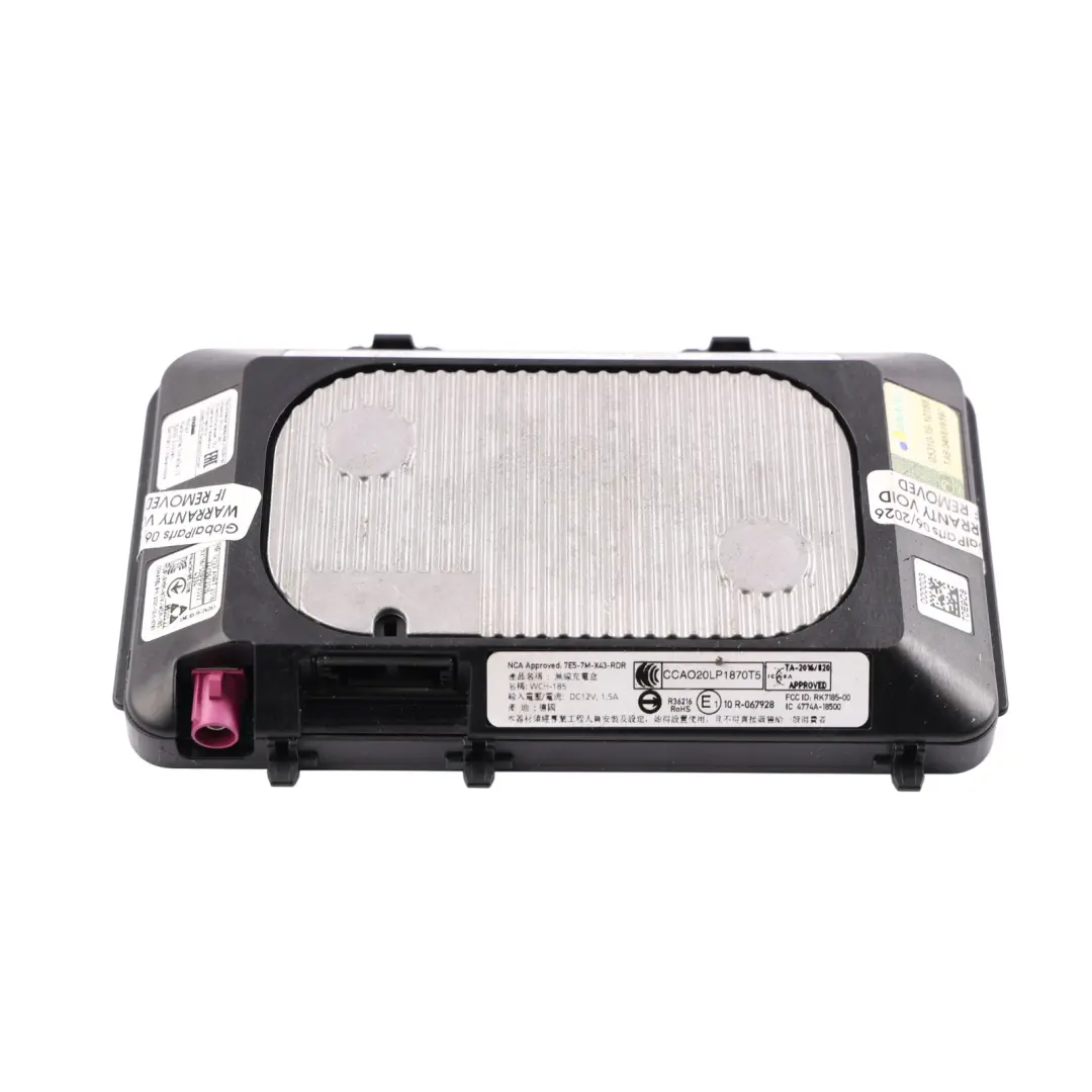 Mk8 Seat Leon Mk4 Wireless Phone Charging Module to Volkswagen Golf with Part number 5NA980611 Volkswagen Golf Mk8 Seat Leon Mk4 Wireless Phone Charging Module - SKU 5NA980611 - Part number 5NA980611