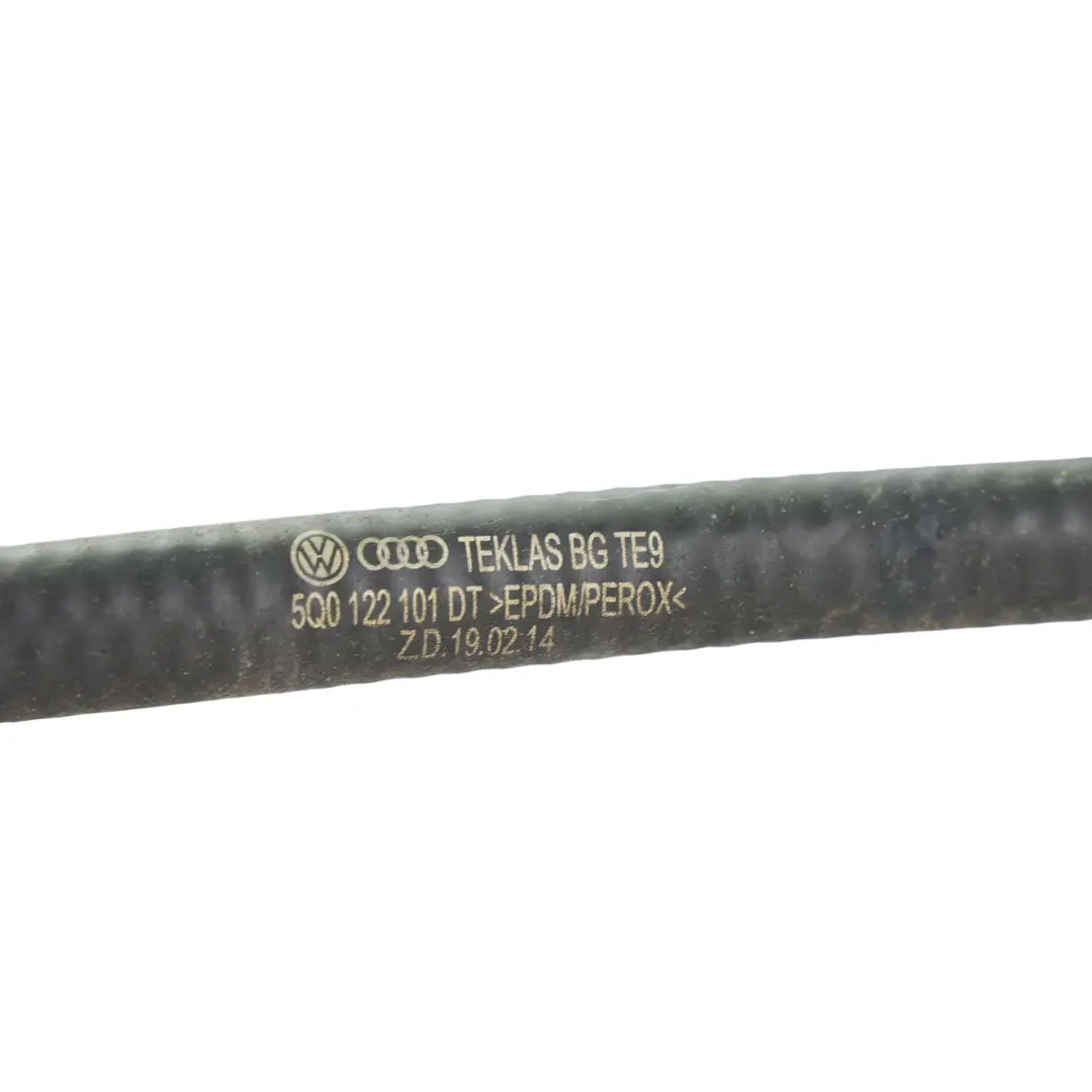Mk3 Coolant Hose 2.0 TFSI to Audi A3 8V Volkswagen Passat B8 Seat Leon with Part number 5Q0122101DT Audi A3 8V Volkswagen Passat B8 Seat Leon Mk3 Coolant Hose 2.0 TFSI - SKU 5Q0122101DT - Part number 5Q0122101DT