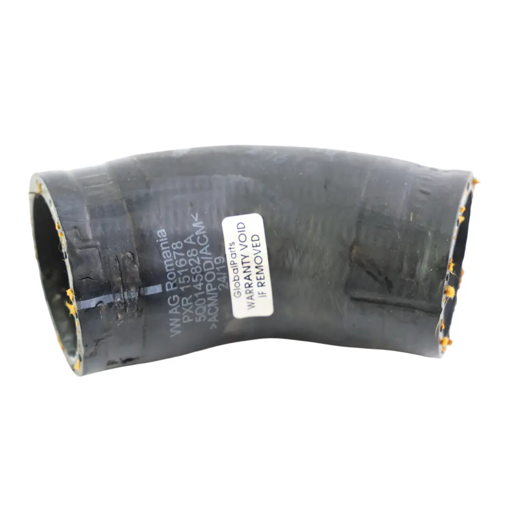Pipe Hose Line to Audi A3 S3 8V VW Golf GTI 2.0 TSI TFSI Intercooler with Part number 5Q0145828A Audi A3 S3 8V VW Golf GTI 2.0 TSI TFSI Intercooler Pipe Hose Line - SKU 5Q0145828A-1 - Part number 5Q0145828A