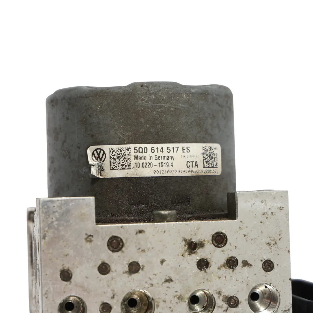 Bomba ABS Unidad Control Hidráulico para Volkswagen Golf Mk7 con número de pieza 5Q0614517ES Volkswagen Golf Mk7 Bomba ABS Unidad Control Hidráulico - SKU 5Q0614517ES - Número de pieza 5Q0614517ES