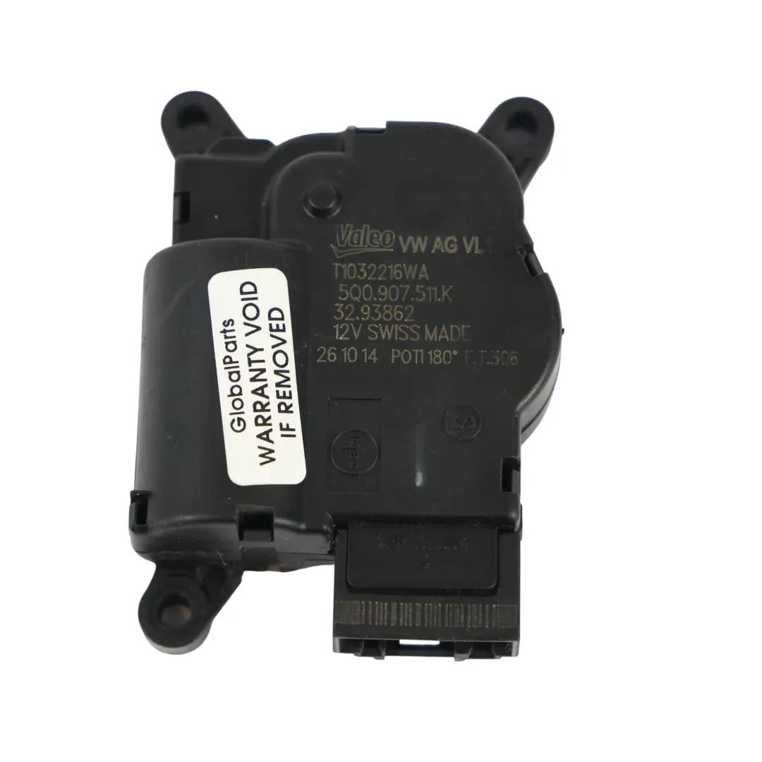 Blower Flap Motor Interior Heater Actuator to Volkswagen Audi Seat Skoda with Part number 5Q0907511K Volkswagen Audi Seat Skoda Blower Flap Motor Interior Heater Actuator - SKU 5Q0907511K-1 - Part number 5Q0907511K