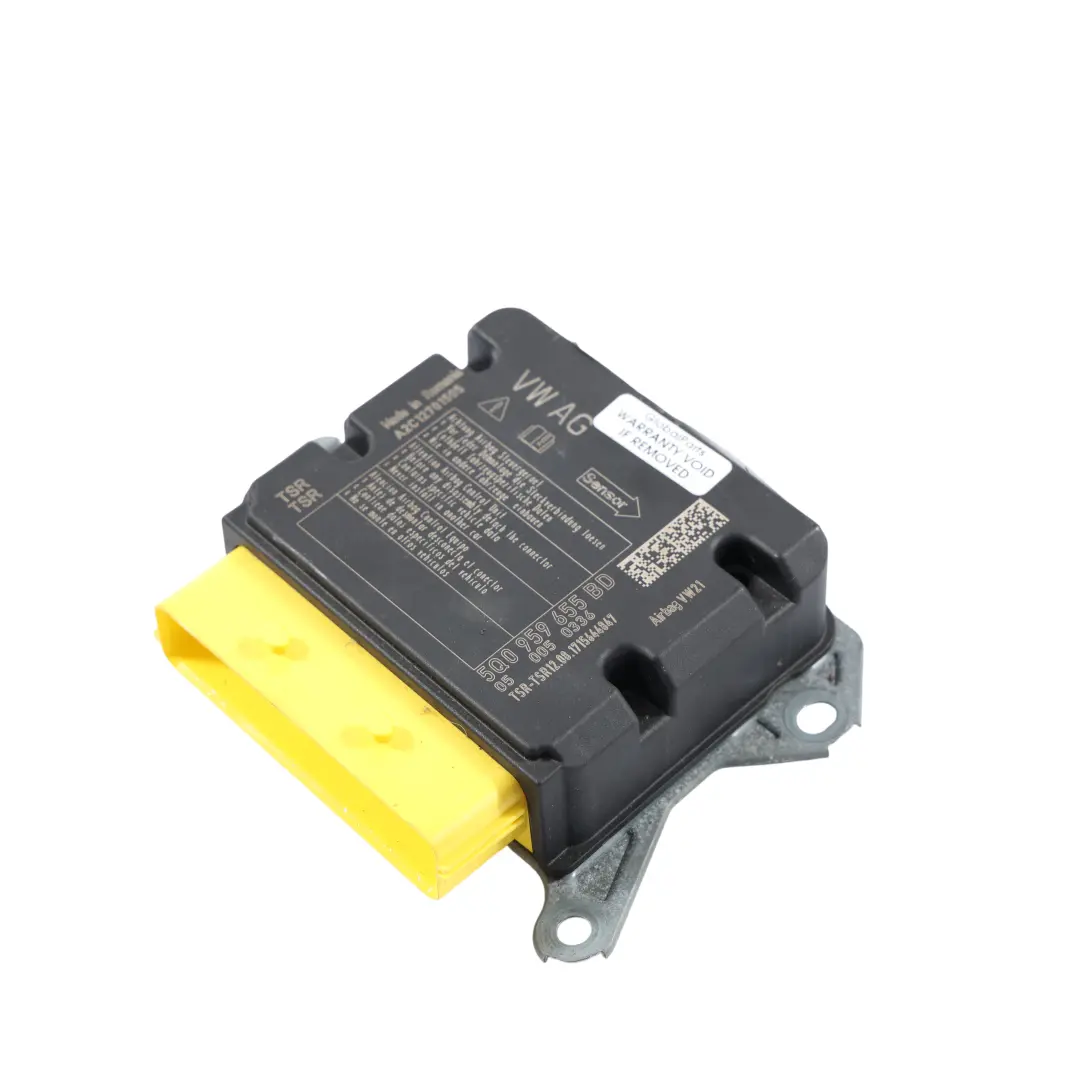Moduł Sterownik Sensor Airbag SRS ECU do Audi A3 8V o numerze 5Q0959655BD Audi A3 8V Moduł Sterownik Sensor Airbag SRS ECU - SKU 5Q0959655BD - Numer Części 5Q0959655BD