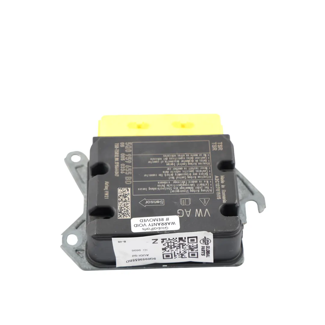 Audi A3 8V Air Module Control Sensor SRS System ECU Unit - SKU 5Q0959655BD - Part number 5Q0959655BD