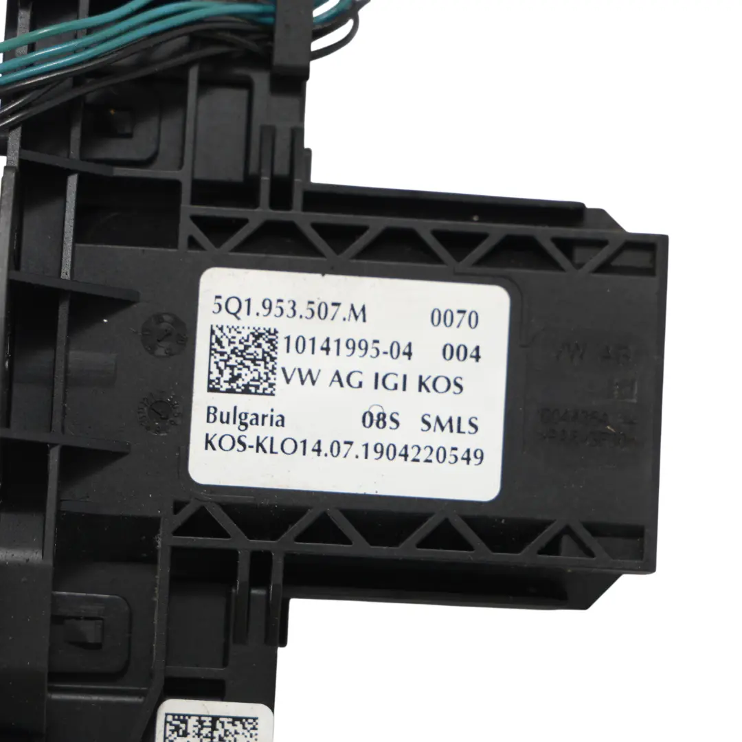 Volkswagen Golf R 5G Tiguan 5T Interruptor Limpia Intermitente - SKU 5Q1953507M - Número de pieza 5Q1953507M
