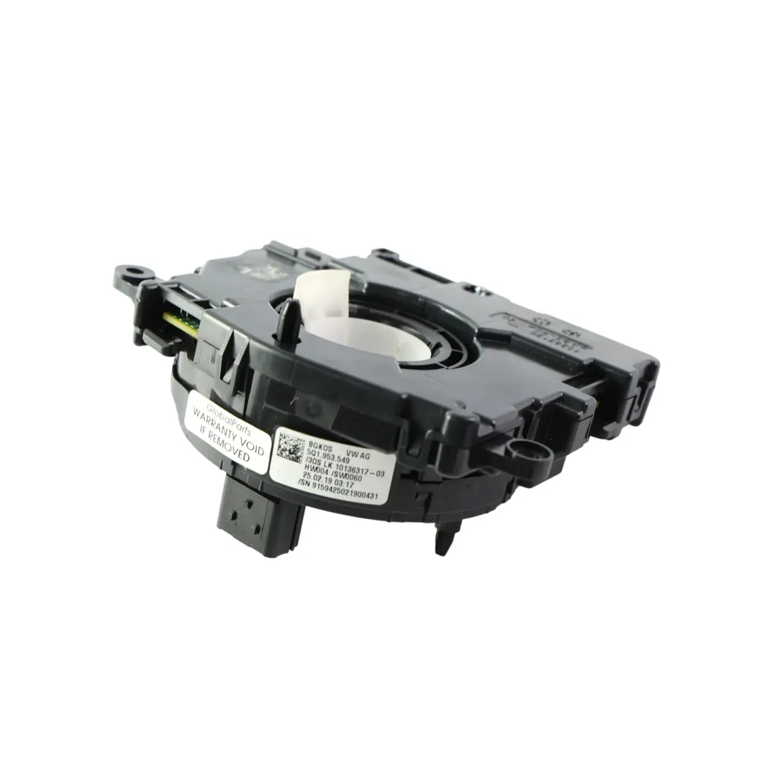 Volkswagen Tiguan Mk2 Audi A1 GB Anillo Espiral Mando Limpiaparabrisas - SKU 5Q1953549 - Número de pieza 5Q1953549