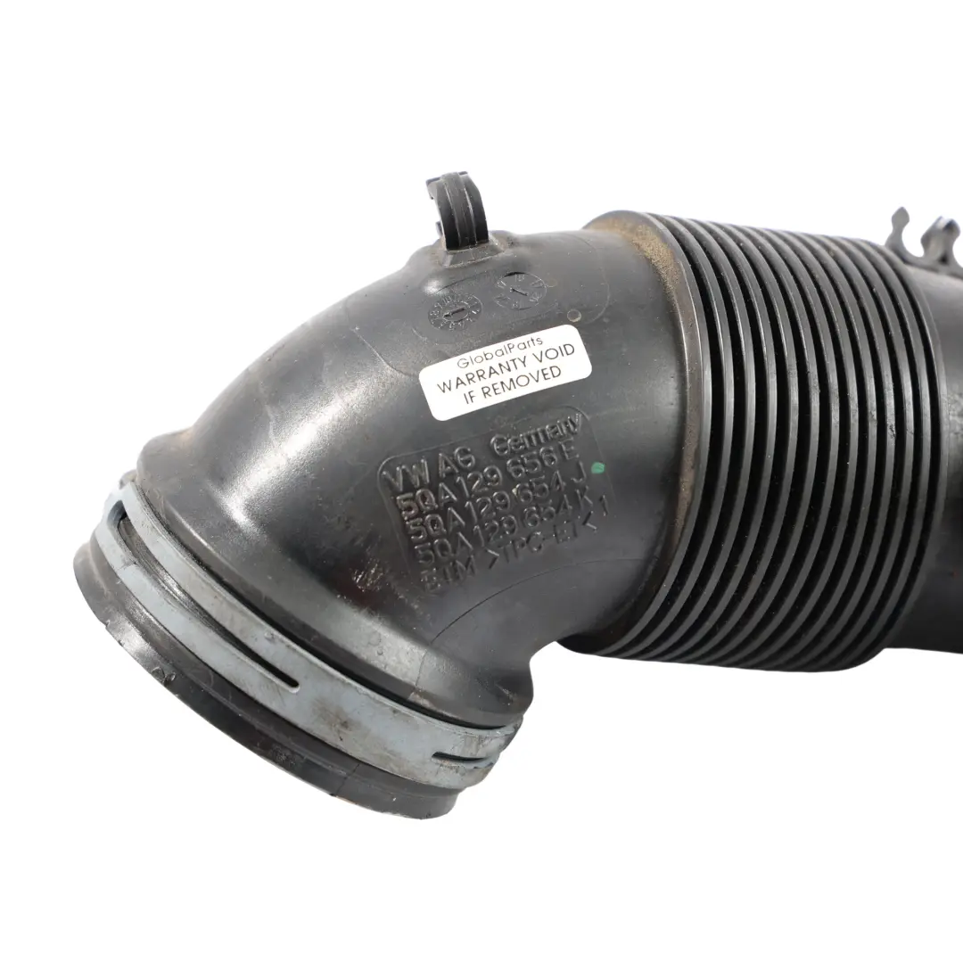 Volkswagen Tiguan 5N Air Hose Intake Manifold Air Filter - SKU 5QA129654J - Part number 5QA129654J