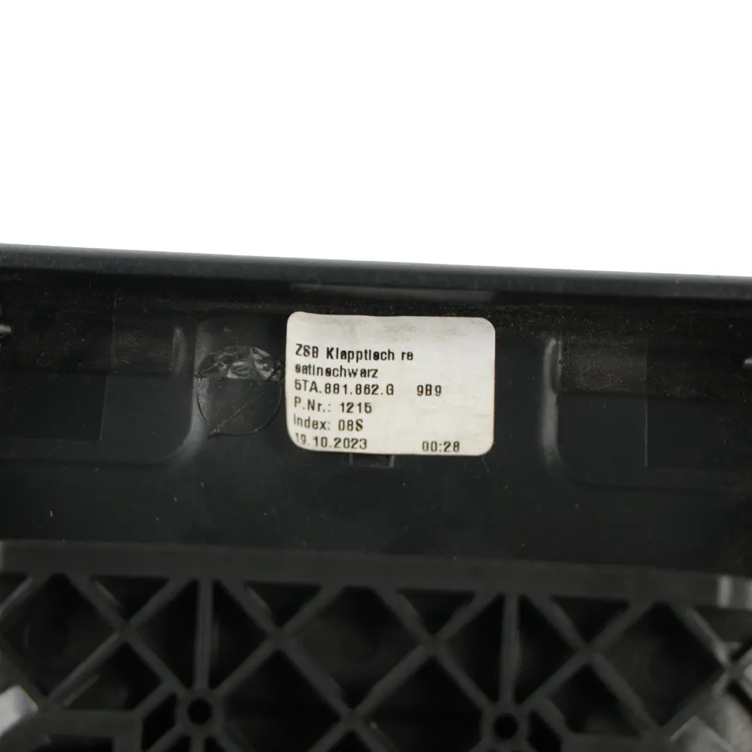 Skoda Karoq Seat Backrest Frame Folding Table Right O/S - SKU 5TA881862G - Part number 5TA881862G