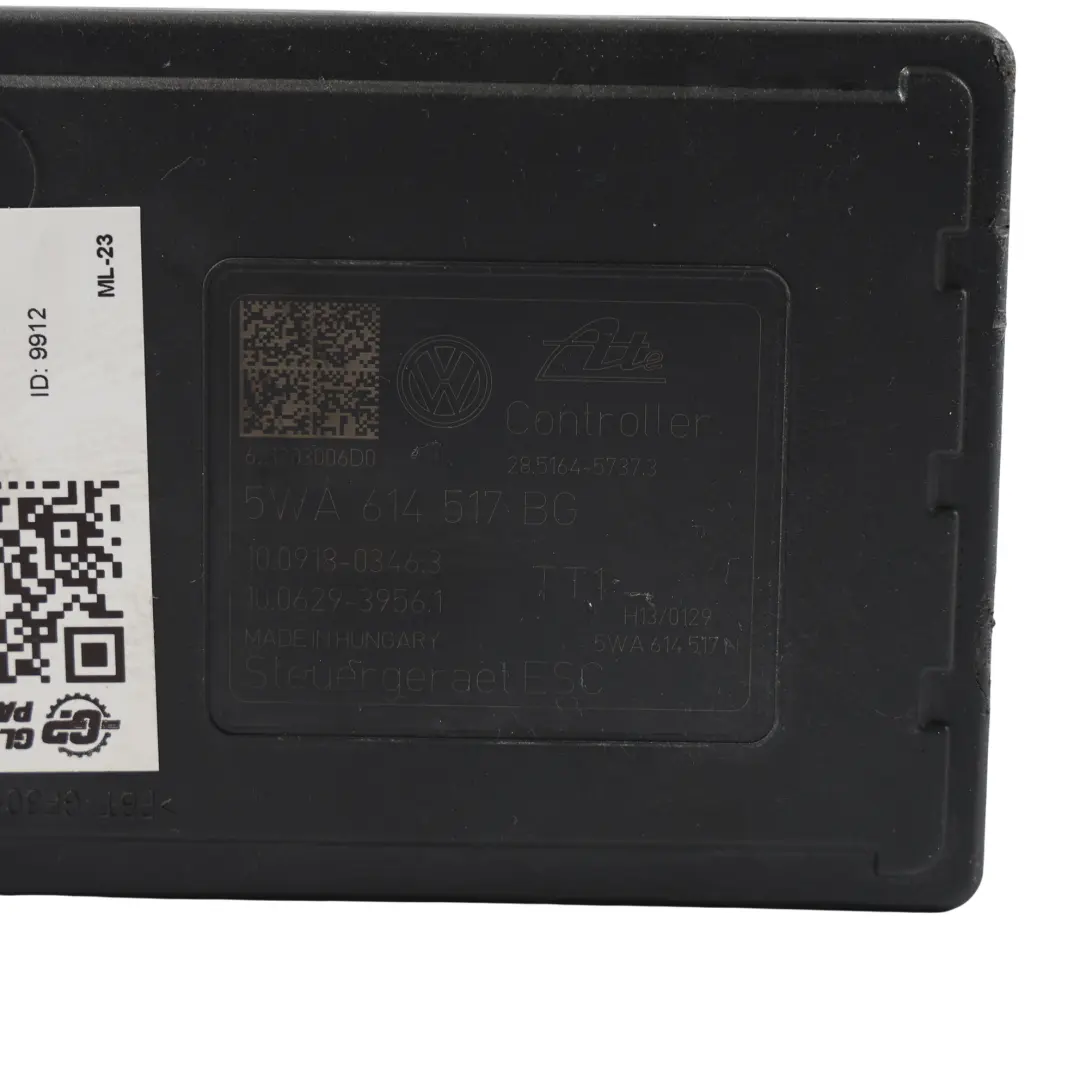 8Y Pompe ABS Module Contrôle Pompe Frein Hydraulique pour Audi A3 à propos du numéro de pièce 5WA614517BG Audi A3 8Y Pompe ABS Module Contrôle Pompe Frein Hydraulique - SKU 5WA614517BG - Numéro de pièce 5WA614517BG