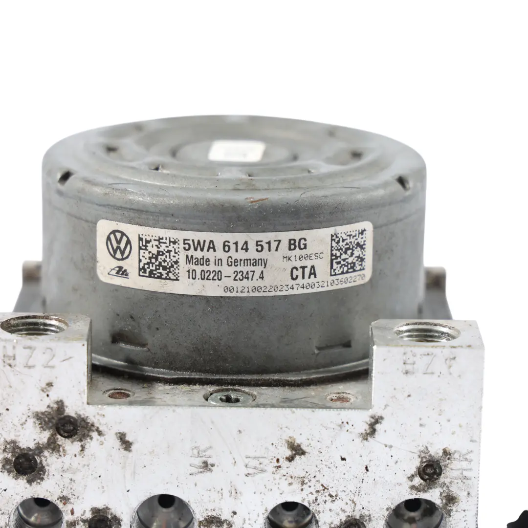 8Y ABS Pumpe Hydraulik Bremspumpe Steuergerät für Audi A3 mit Teilenummer 5WA614517BG Audi A3 8Y ABS Pumpe Hydraulik Bremspumpe Steuergerät - SKU 5WA614517BG - Teilenummer 5WA614517BG