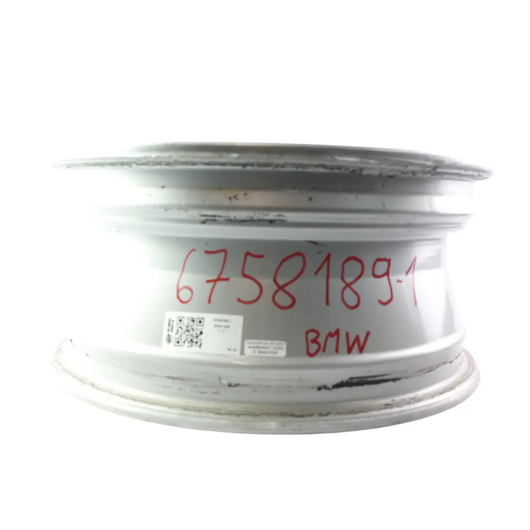 BMW Z4 E85 Jante Alliage Argent 16" À Rayons Étoilés 104 ET:47 7J - SKU 6758189-1 - Numéro de pièce 6758189