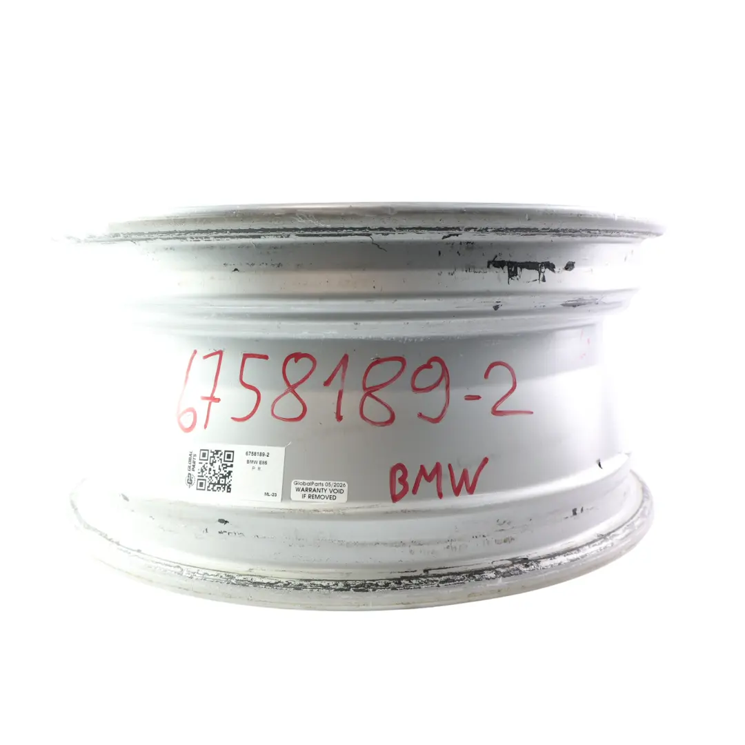 Felga Aluminiowa 16" 7J Star Spoke do BMW Z4 E85 o numerze 6758189 BMW Z4 E85 Felga Aluminiowa 16" 7J Star Spoke - SKU 6758189-2 - Numer Części 6758189
