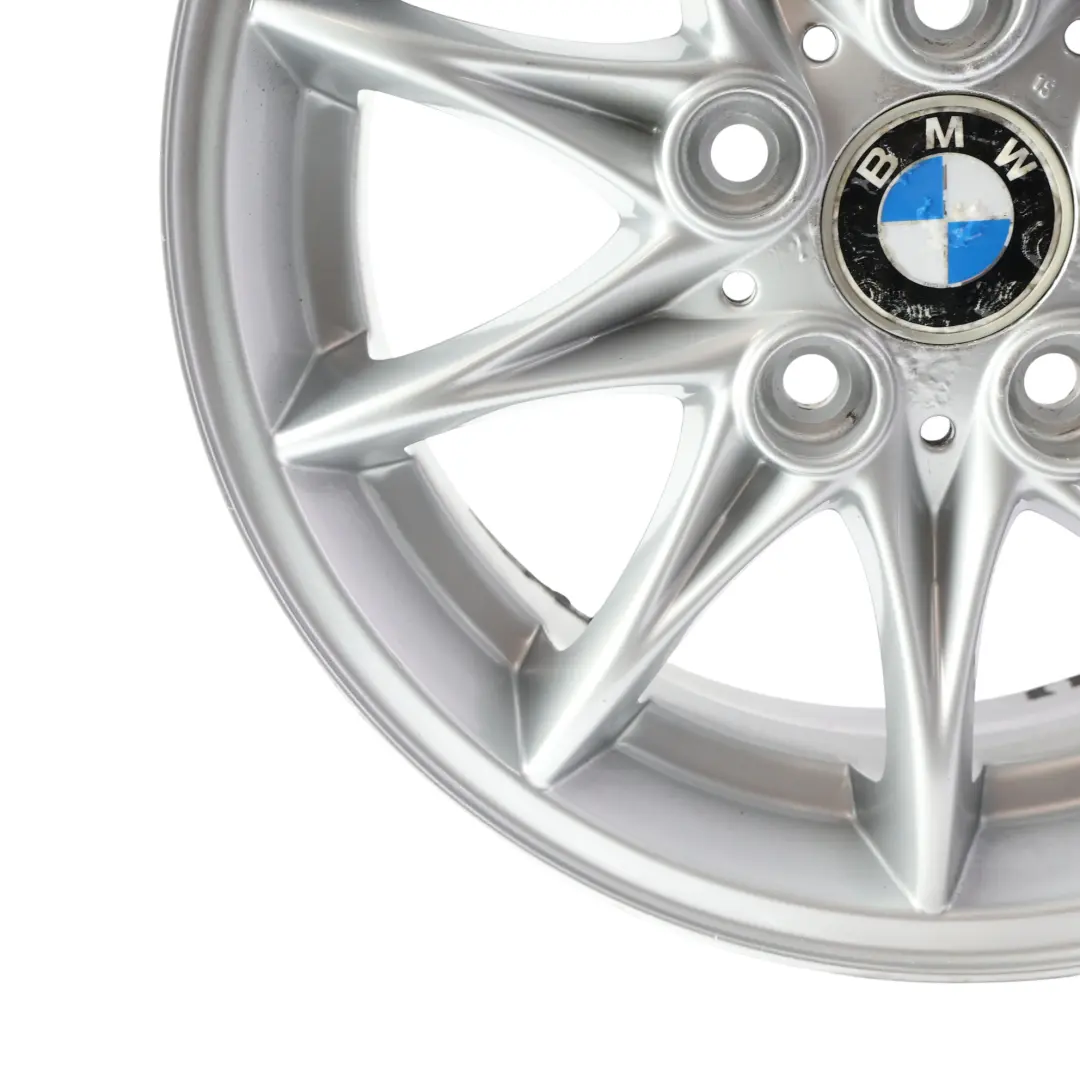 BMW Z4 E85 Silver Alloy Wheel Rim 16" Star Spoke 104 ET:47 7J - SKU 6758189-4 - Part number 6758189