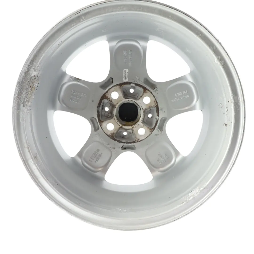 Mini Cooper One R50 R56 Silver Wheel Alloy Rim 15" 5-Start Spooler 100 - SKU 6768498-4 - Part number 6768498
