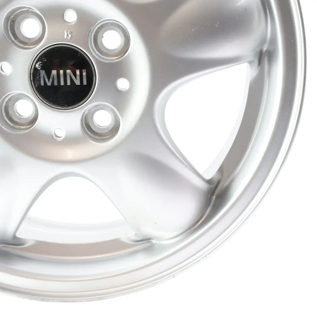 Mini R50 R56 Silver Wheel Alloy Rim 15" 5,5J ET:45 5-Start Spooler 100 - SKU 6768498-7 - Part number 6768498