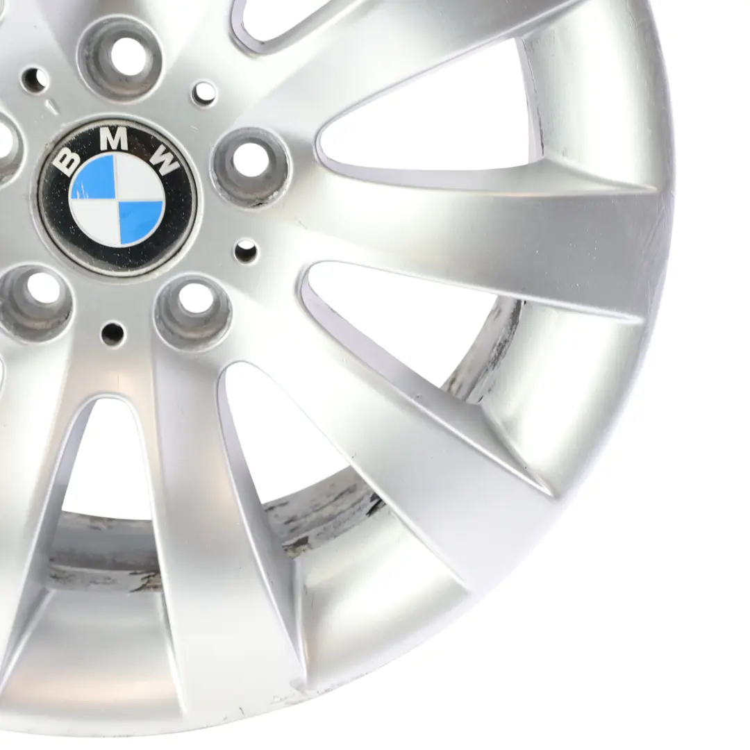 Jante en Alliage Argentée 17" Rayon Radial 244 7,5J ET:20 pour BMW E60 E61 à propos du numéro de pièce 6777347 BMW E60 E61 Jante en Alliage Argentée 17" Rayon Radial 244 7,5J ET:20 - SKU 6777347-1 - Numéro de pièce 6777347