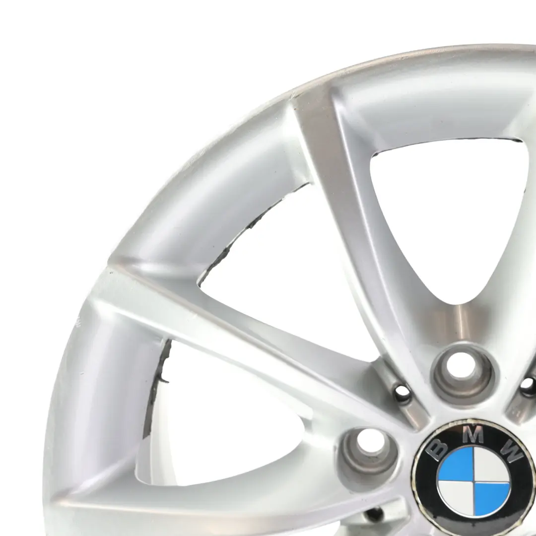 BMW E60 E61 Jante Alliage Argent 17" 8J ET:20 V-Spoke 245 - SKU 6777348-1 - Numéro de pièce 6777348