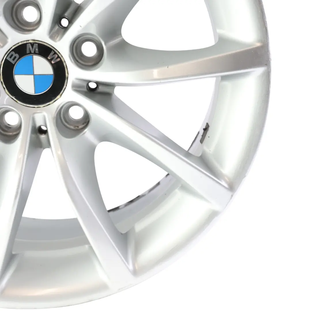 BMW E60 E61 Wheel Rim Alloy Silver 17" 8J ET:20 V-Spoke 245 - SKU 6777348-1 - Part number 6777348