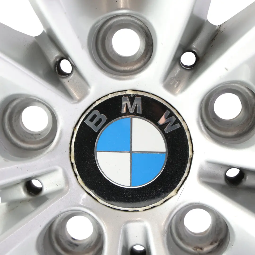Rim Alloy Silver 17" 8J ET:20 V-Spoke 245 to BMW E60 E61 Wheel with Part number 6777348 BMW E60 E61 Wheel Rim Alloy Silver 17" 8J ET:20 V-Spoke 245 - SKU 6777348-1 - Part number 6777348