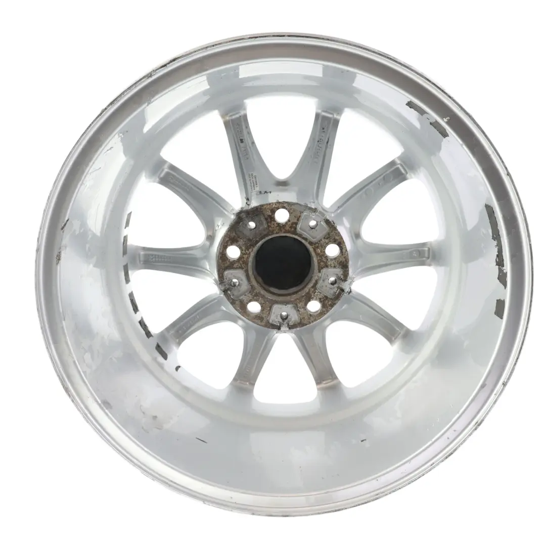 BMW E60 E61 Llanta De Aleación De Plata 17 "8J ET:20 V-Spoke 245 - SKU 6777348-2 - Número de pieza 6777348
